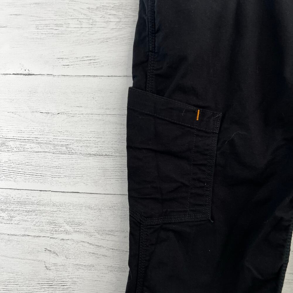 Ariat Black Rebar M7 Slim Straight Leg Pants Size 34/30 Workwear Utility - Picture 6 of 8